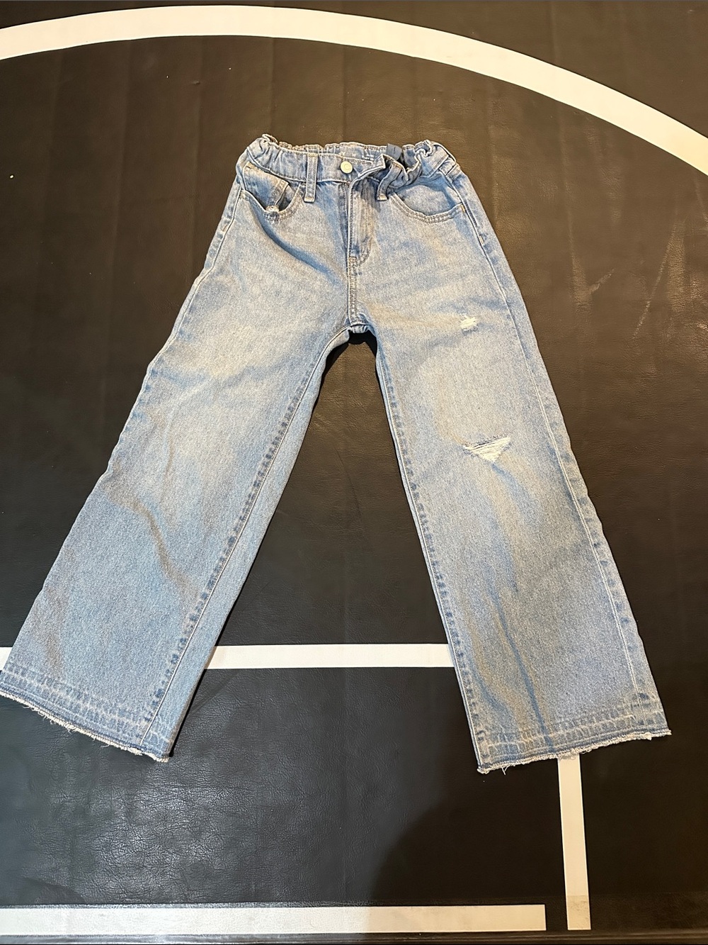 Old Navy Light Blue Distressed Kids Jeans